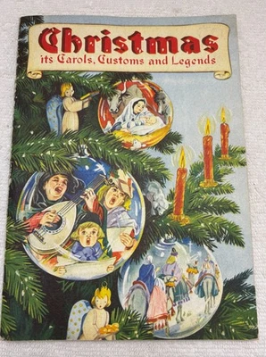 Beautiful mid-century Christmas book compiled and arranged by Ruth Heller. Pub - Image 1 of 4