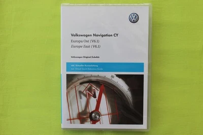 NEU DVD NAVIGATION CY EUROPA OST 2009 V6.1 VW RNS 510 810 TOUAREG PASSAT 3C GOLF - Bild 1 von 3