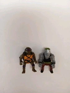 TMNT Micro Figuren, "Donatello" & "Rocksteady" - Bild 1 von 8