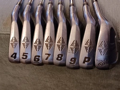 Top Flite Tour Oversize golf irons 4-9 Pitching Wedge & 60*  RH - Image 1 of 4