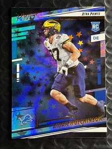 2022 Panini Prestige Rookies Aidan Hutchinson #312 Xtra Points Astral (RC) Lions - Picture 1 of 2