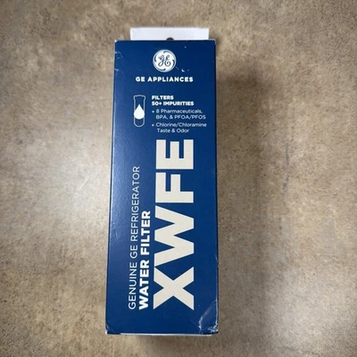 GE XWFE Refrigerator Water Filter - White Without Chip New Genuine Filter - Image 1 of 4