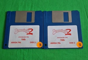 Lemmings 2 - Amiga - solo floppy disk 2 e 3 - senza scatola - Foto 1 di 2