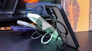 QTlier iPhone Case 360 Ring Ständer (MagSafe, Grau, 15pro - 6,1 Zoll) - Bild 1 von 1