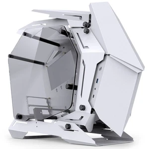 Jonsbo MOD3 Mini Micro-ATX Tower Showcase, Tempered Glass - weiß - Bild 1 von 10