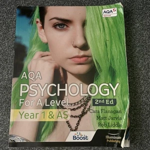 AQA Psychology for A Level Year 1 & AS Student Book: 2nd Edition by Liddle, Rob - Picture 1 of 3