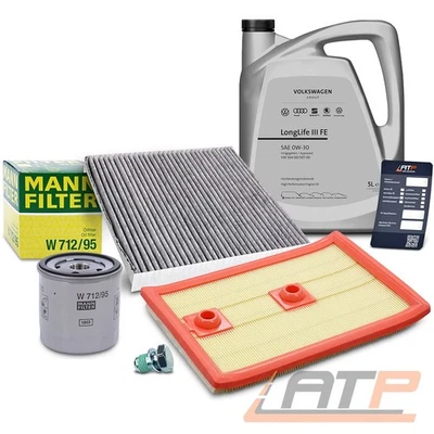 BESTPRICE INSPEKTIONSPAKET FILTERKIT FÜR AUDI A3 SEAT LEON OCTAVIA VW GOLF 7 1.2 1.4 TSI