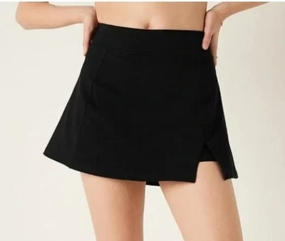 NEW Victoria’s Secret PINK Tennis Skort Sz S Black Sport Pique High Rise NWT - Image 1 of 4