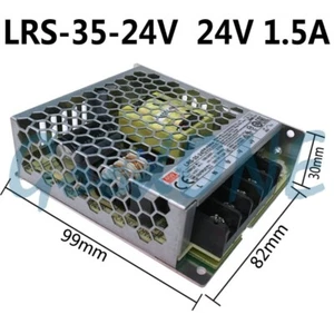 1 PIEZA Nueva Fuente de Alimentación Conmutada MEAN WELL LRS-35-24 - Imagen 1 de 5