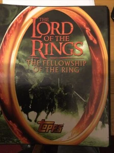Topps Lord Of The Rings Fellowship Of The Ring Binder - Picture 1 of 4