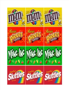 12 Inside Mount vendstar VENDING candy gumball labels Sticker 2.5 x 2.5" - Picture 1 of 2