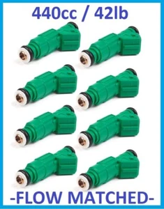 Fuel Injectors x 8 for LS1 HSV XR8 VN>Z 440cc 42lb 0 280 155 968 EV6 Brand New - Picture 1 of 2