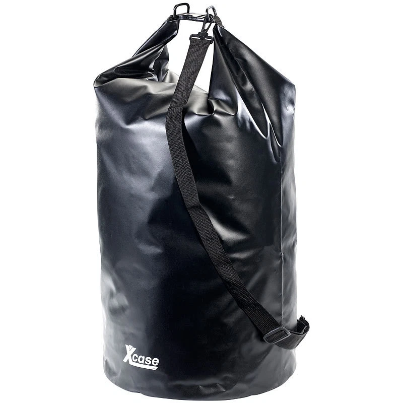 Xcase Seesack: Wasserdichter Packsack 70 Liter, schwarz (Wasserdichter Seesack) - Bild 1 von 3