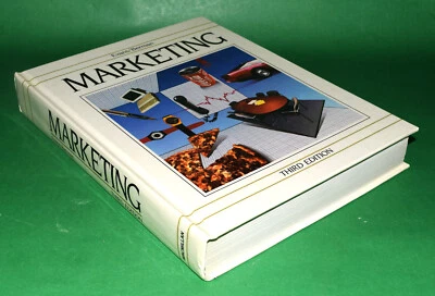 MARKETING By Evans and Berman, 1987 Third Edition HC Textbook - Image 1 of 4