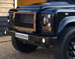 Lockwood Main Front Grille & Headlight Guards For Defender 1998> - Picture 1 of 5