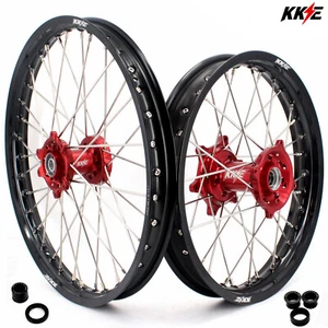 Llantas CNC KKE 21/18 para Honda CRF250X 2004-2018 CRF450X 2005-2018 llanta de moto de cross - Imagen 1 de 12