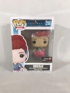 Funko Pop Heroes Aquaman Mera [Kleid] #250 Gamestop exklusive Vinylfigur - Bild 1 von 6