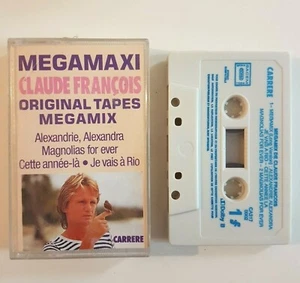 CLAUDE FRANÇOIS : MEGAMIX (version maxi) ♦ RARE CASSETTE SINGLE ♦ cloclo - Picture 1 of 2