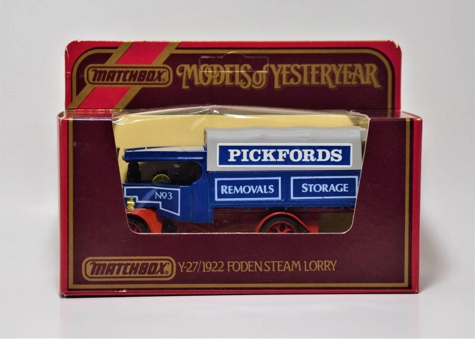 Matchbox Models of Yesteryear Y-27 1/72 1922 Foden Steam Lorry Diecast Truck - Image 1 of 1