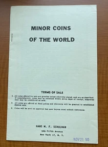 Minor Coins of the World by Hans Schulman - 1950 - Picture 1 of 2