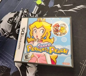 Super Princess Peach Nintendo DS Case & Manual Only - *No Game Included* - Picture 1 of 4