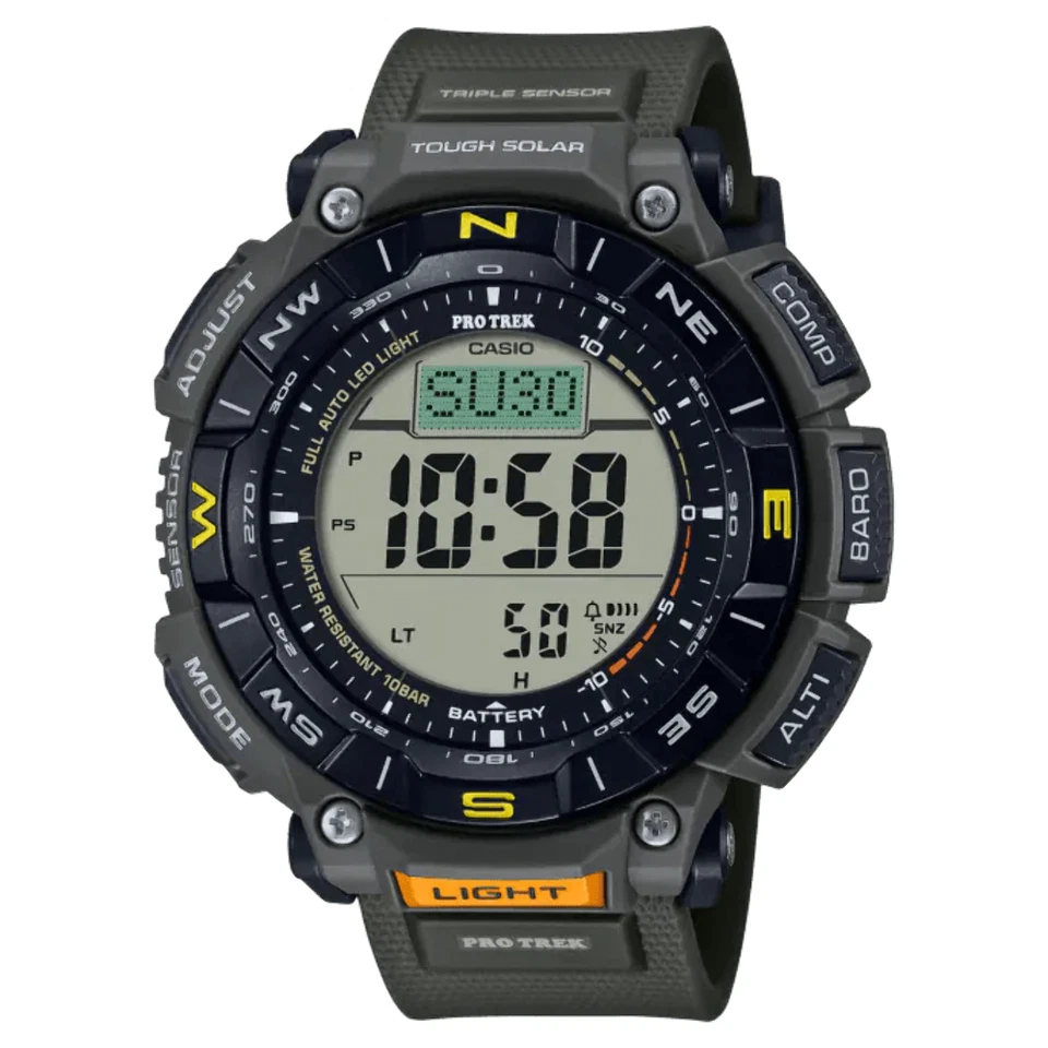 CASIO Pro Trek - PRG-340-3ER - Solar - Armbanduhr - Herren - Bild 1 von 4
