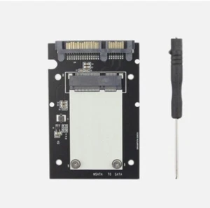 2.5 inch Solid State Drive Adapter Box MSATA to SATA III Without SSD Hard Drive - Picture 1 of 10