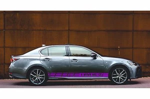 97.5" Multi Color Graphic for GS 200t /GS 250 /GS 350 Car Racing Decal Sticker - Picture 1 of 4