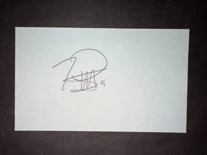 Fernando Pérez, RAYS (debut 2008) FIRMADO 3x5 Index Card (HS) - Imagen 1 de 1