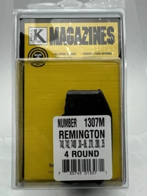 Cargador Remington 740 742 7400 4 rondas calibre 30-06 .270 .280 Foto 1 de 4
