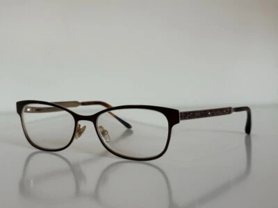 Jimmy Choo 203 41N女式方形哈瓦那棕色眼镜框52-15-145 — 第 1/4 张图片