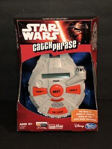 Star Wars Millennium Falcon Catch Phrase Game Challenges Handheld Electronic Toy