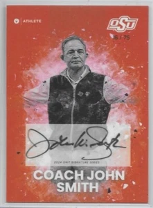 2023-2024 Onit Oklahoma State Wrestling John Smith Autograph Auto 16/75 - Bild 1 von 2