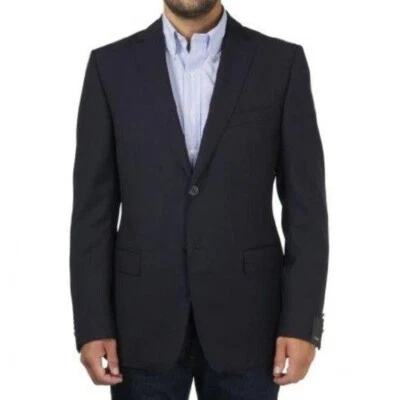 NUEVO CON ETIQUETAS Z Zegna TwentyFourSeven Chaqueta Blazer Gota 8 Lana Talla IT 50R US 40R Foto 1 de 4