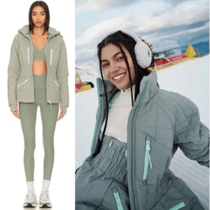 NEU Free People FP Movement All Prepped Skijacke in Greyed Olive Sage Large - Bild 1 von 15