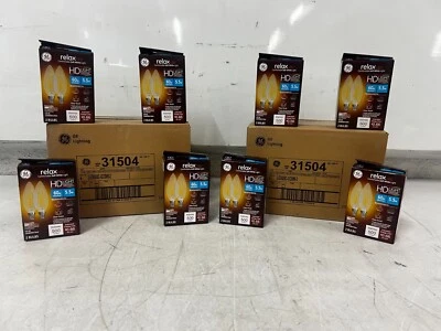 16 GE LED BC Bulb Relax BC E12 (Candelabra) Soft White 60 W Clear 31504 - Image 1 of 4