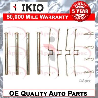 Fits Volvo 240 260 Jaguar E-Type Brake Pads Fitting Kit Front Ikio - Image 1 of 2