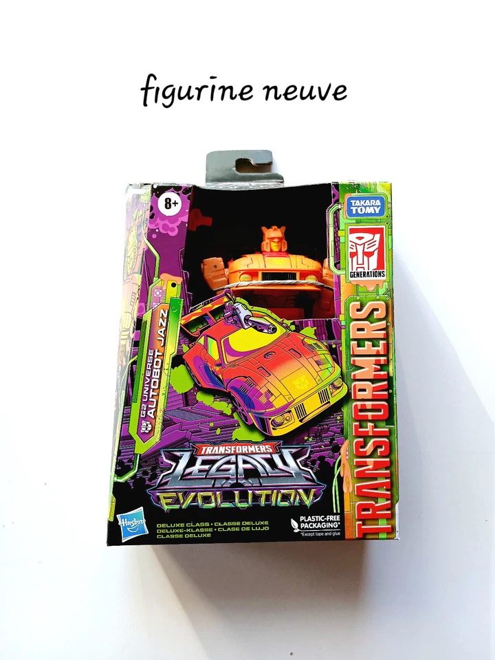 Figurine Transformers Legacy Evolution Autobot Jazz G2 Universe Hasbro - Photo 1/4