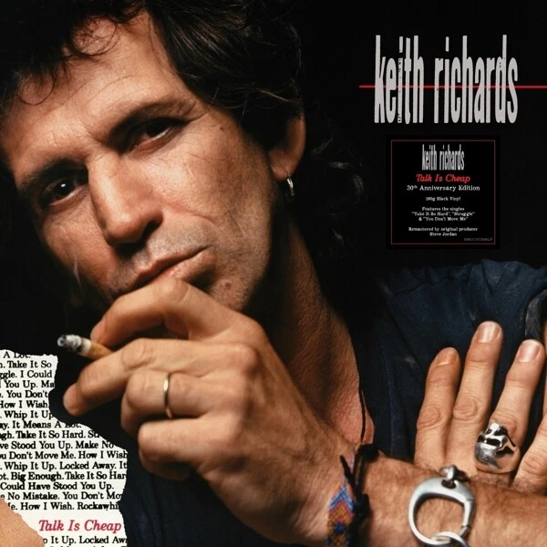 Keith Richards Talk Is Cheap 180g 1LP Vinyl 2019 Mindless Records - Image 1 of 1
