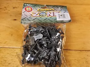 Army Forces 53 Piece Combat Zone Soldiers, Gray, Plastic 2" Soldiers Sealed! - Picture 1 of 4