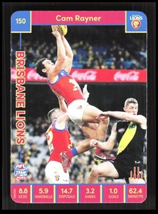 AFL 2023 Teamcoach Brisbane Lions Cam Rayner 150 Football Sport Card CB-1-4-C-2 - Picture 1 of 8