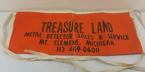 Vintage Schatzland Canvas Arbeitsschürze Mt Clemens Werkzeugtasche Metall Dekektor - Bild 1 von 5