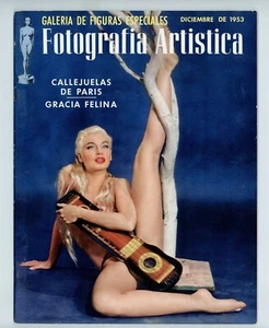 Fotografia Artistica 1953 Spanish American Lili St Cyr 52pgs Pinup Magazine - Picture 1 of 2