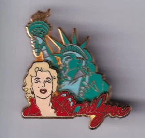 RARE BIG PINS PIN'S 3D .. CINEMA MOVIE STAR MARILYN MONROE LIBERTY M.WAYS +N°~FW - Imagen 1 de 1
