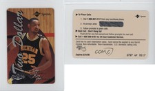 1995 Classic Assets Phone Cards $2 /3117 Juwan Howard