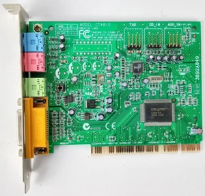 Scheda audio interna Creative Labs CT4810 Midi PCI - Imagen 1 de 1