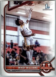 MIKEY WILLIAMS 2021-22 Bowman University #1 - Picture 1 of 2
