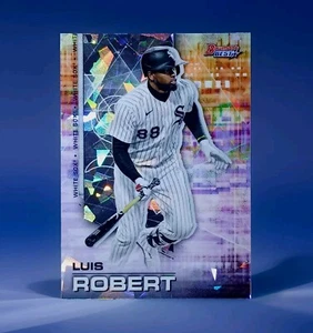 Luis Robert ATOMIC REFRACTOR Parallel 2021 Bowman's Best #19 - White Sox $ - Bild 1 von 3