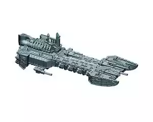 Incrociatore d'attacco Classe Faust | Strike Cruiser proxy for Battlefleet - Foto 1 di 5