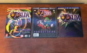Nintendo Power N64 The Legend of Zelda Majora's Mask Official Player's Guide Lot - Picture 1 of 2